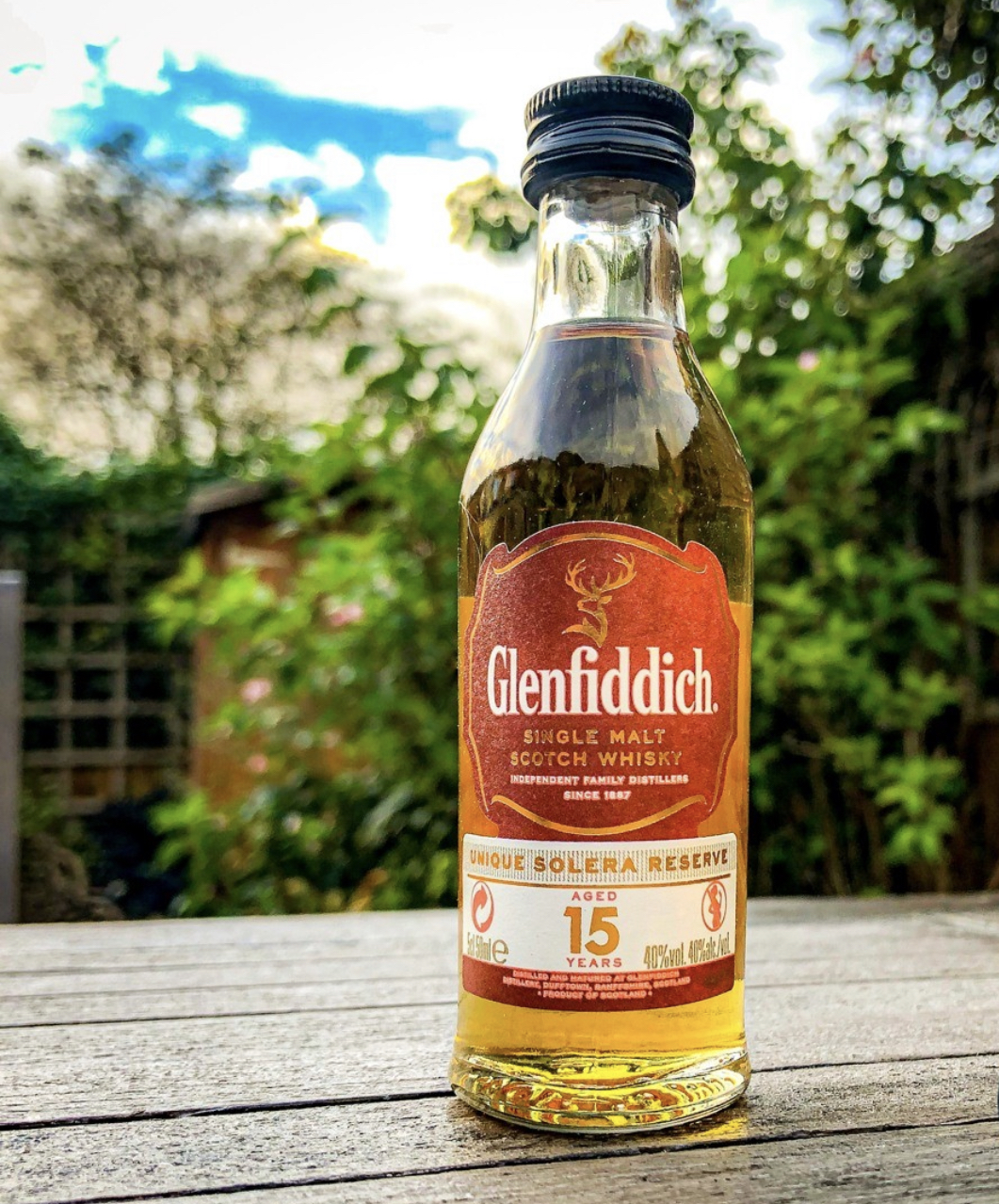 Glenfiddich 15 year old Solera Reserve Whisky 40%&nbsp;abv