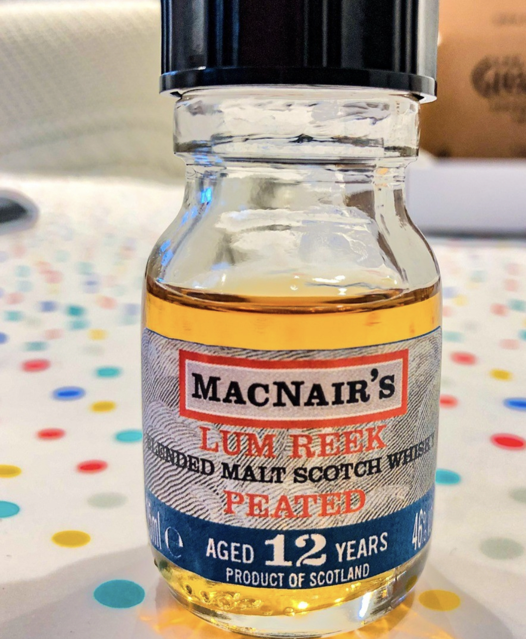 Macnair’s 12yr old Lum Reek Blended Malt Peat 46%&nbsp;abv