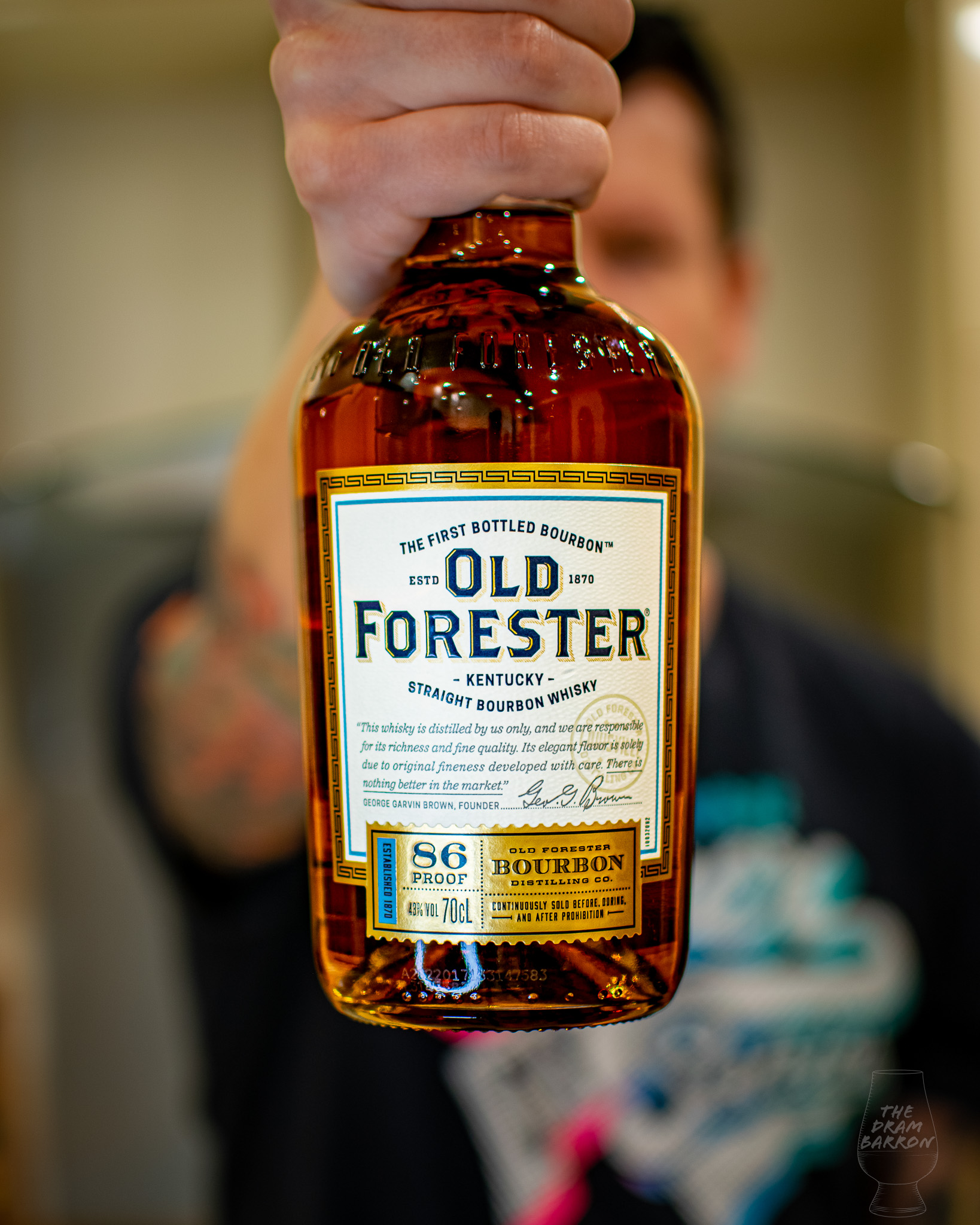 Old Forester Kentucky Straight Bourbon 43%&nbsp;abv
