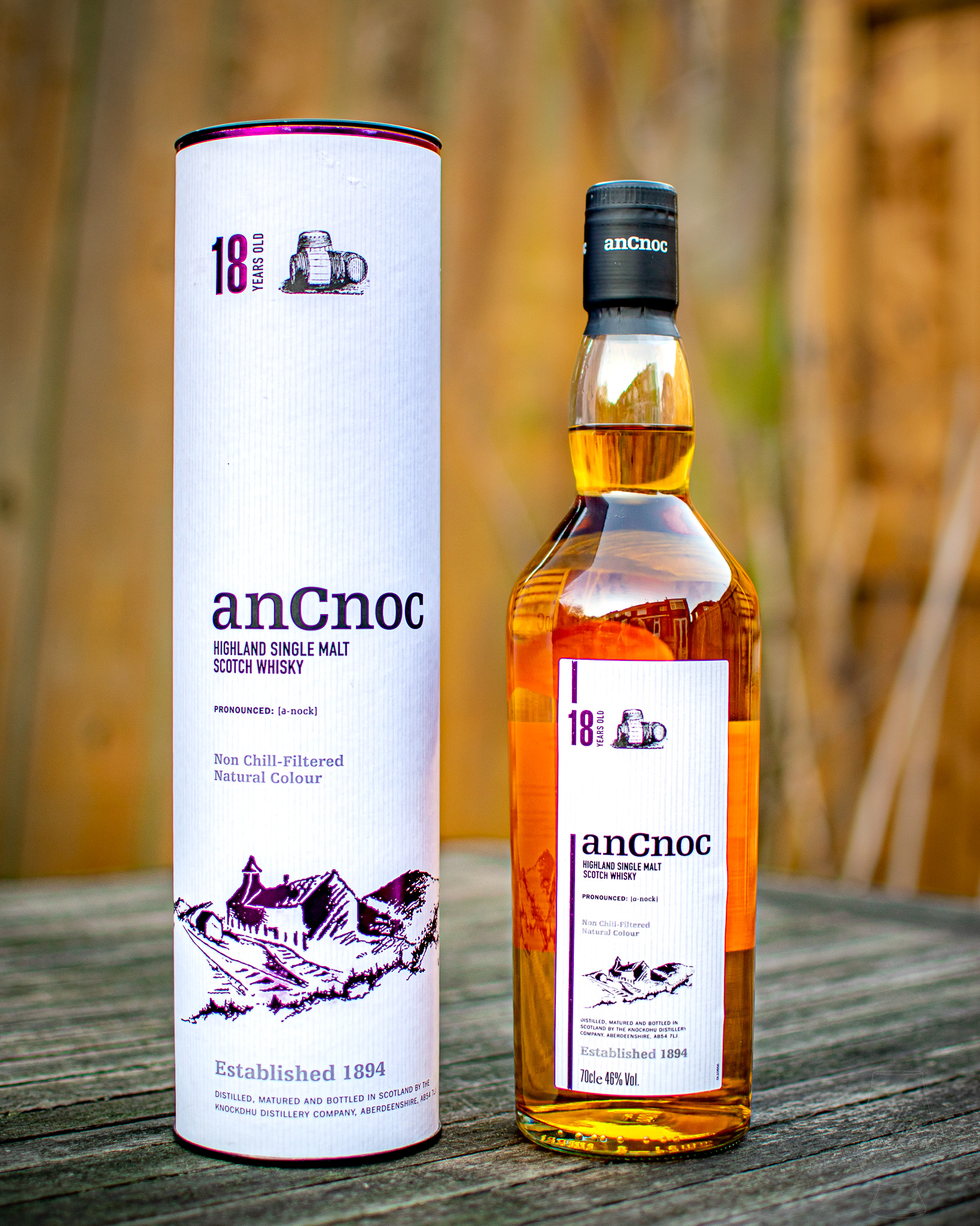 AnCnoc 18 Year Old Whisky 46%&nbsp;abv