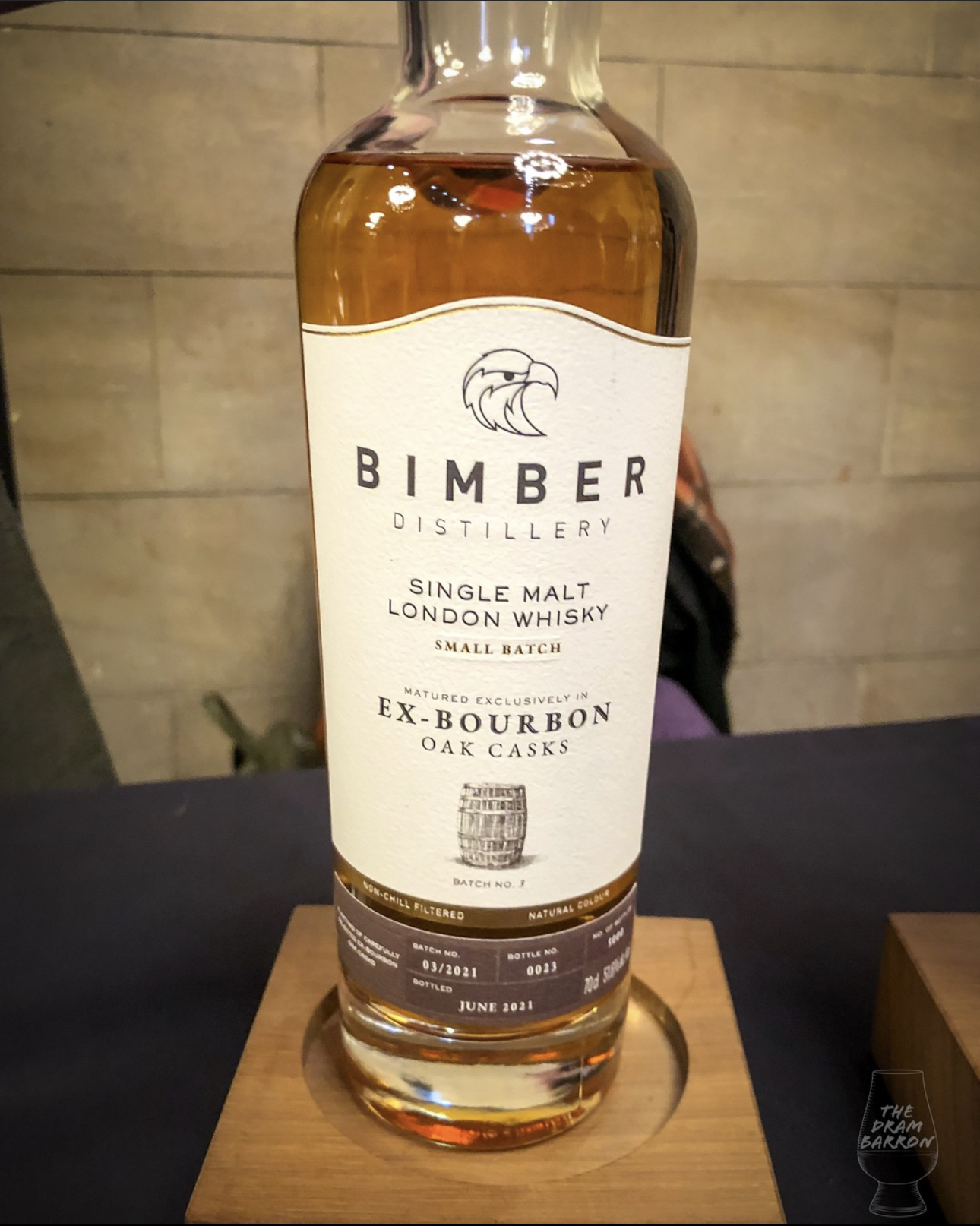 Bimber Ex-bourbon batch #3 51.6%&nbsp;abv
