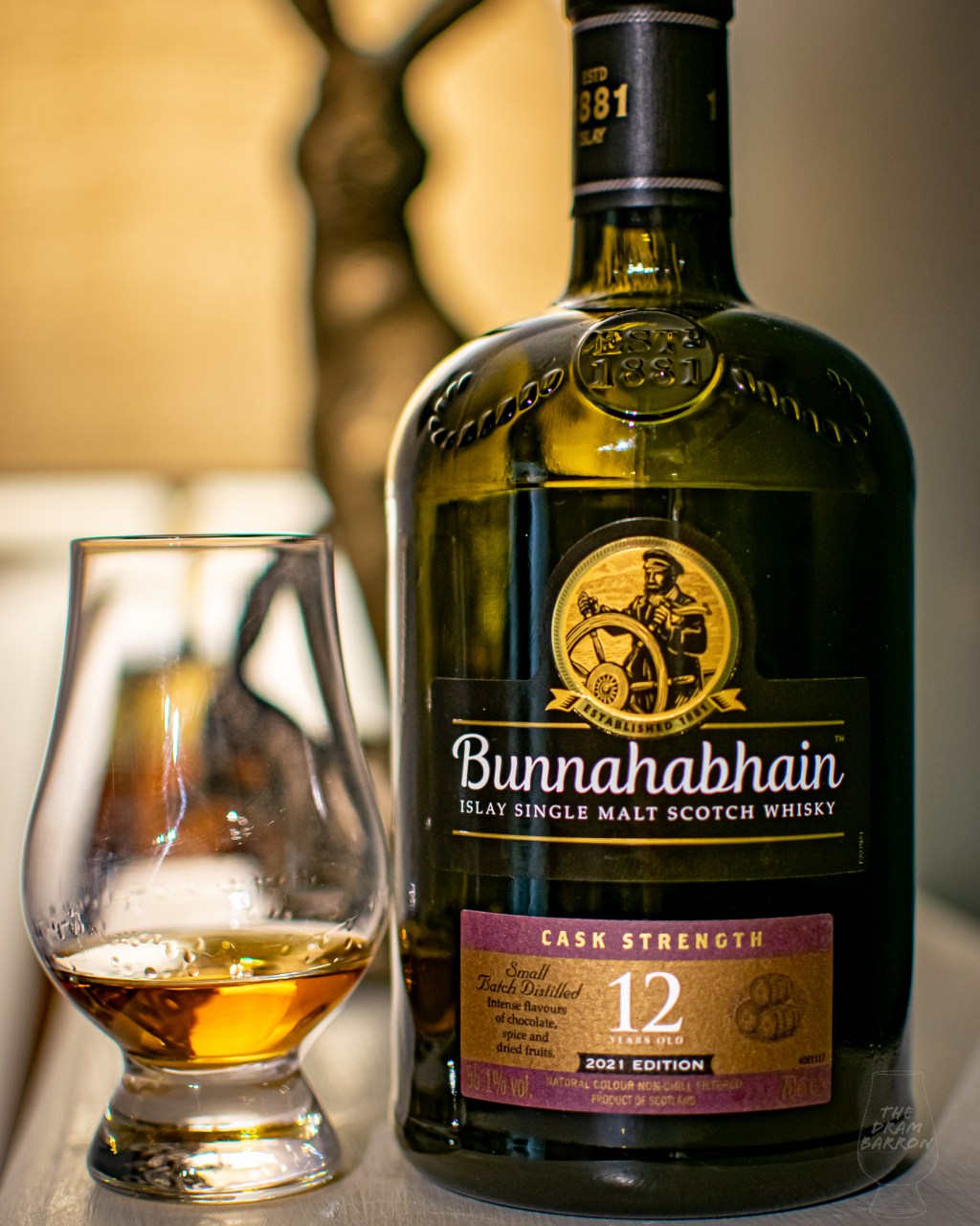 Bunnahabhain 12 Cask Strength Whisky 55.1%&nbsp;abv