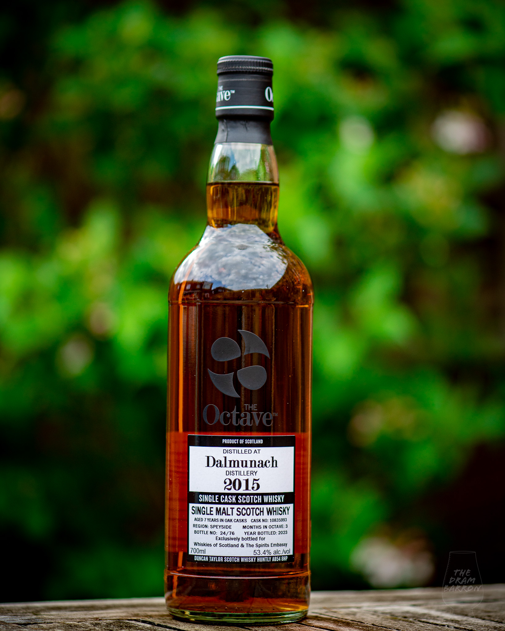 Dalmunach 7 Year Old 2015 – The Octave Duncan Taylor Whisky 53.4%&nbsp;abv