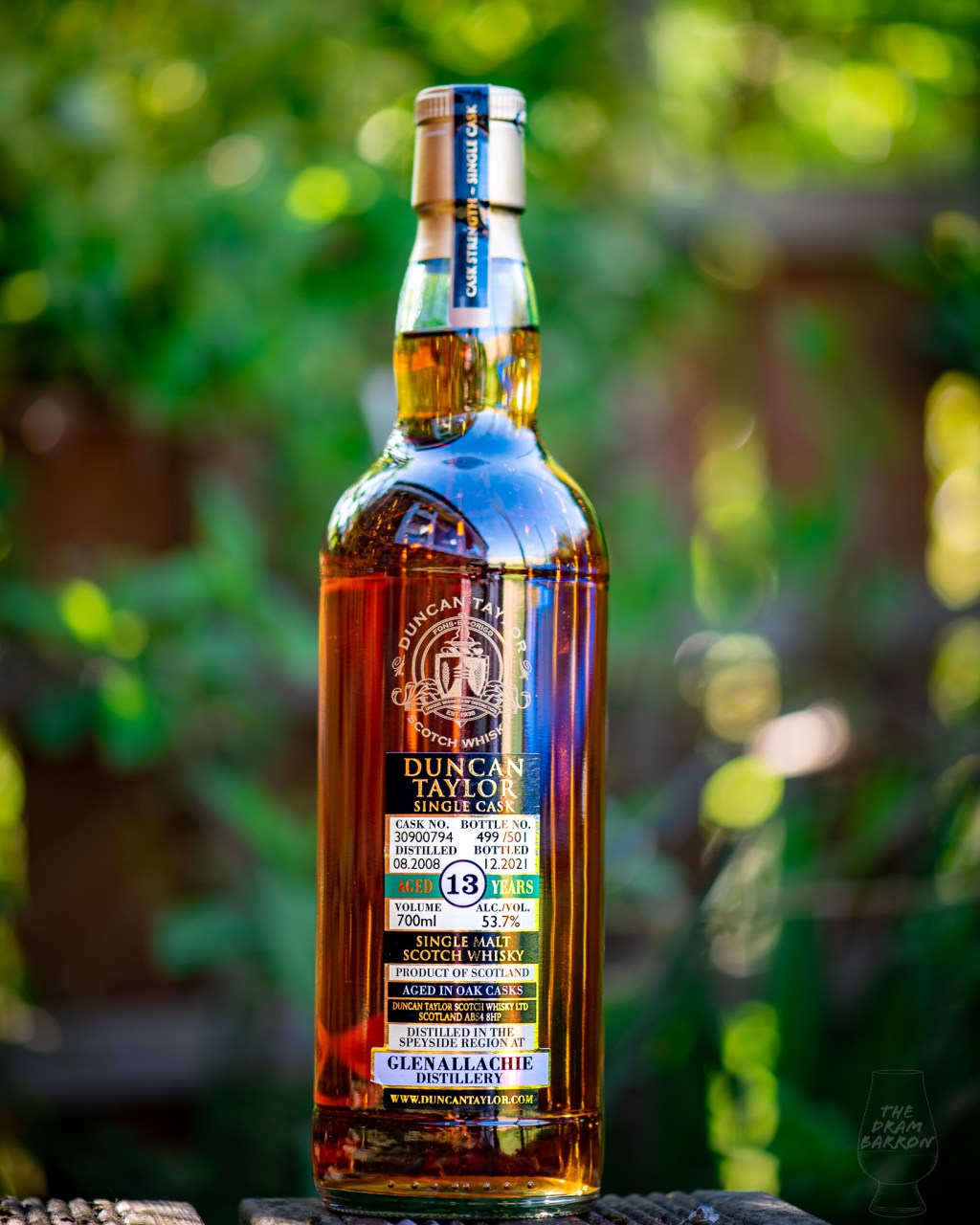 Picture of GlenAllachie 13 Year Old Single Cask - Duncan Taylor Whisky