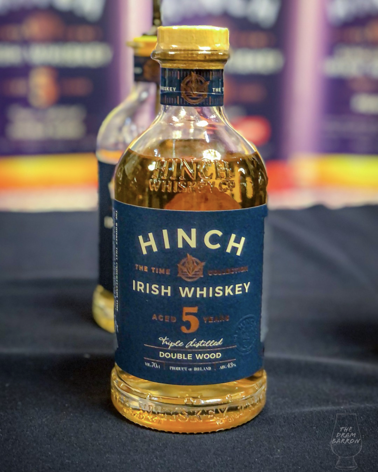 Hinch 5 year old Double Wood Blended Irish Whiskey 43%&nbsp;abv