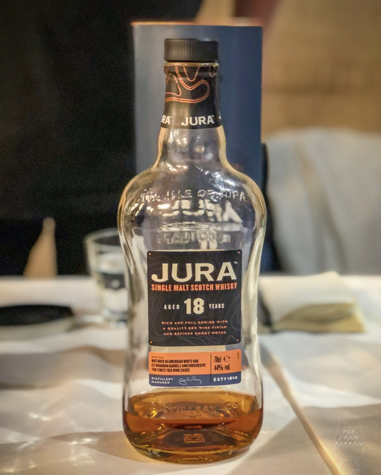 Jura 18 Year Old 44% abv