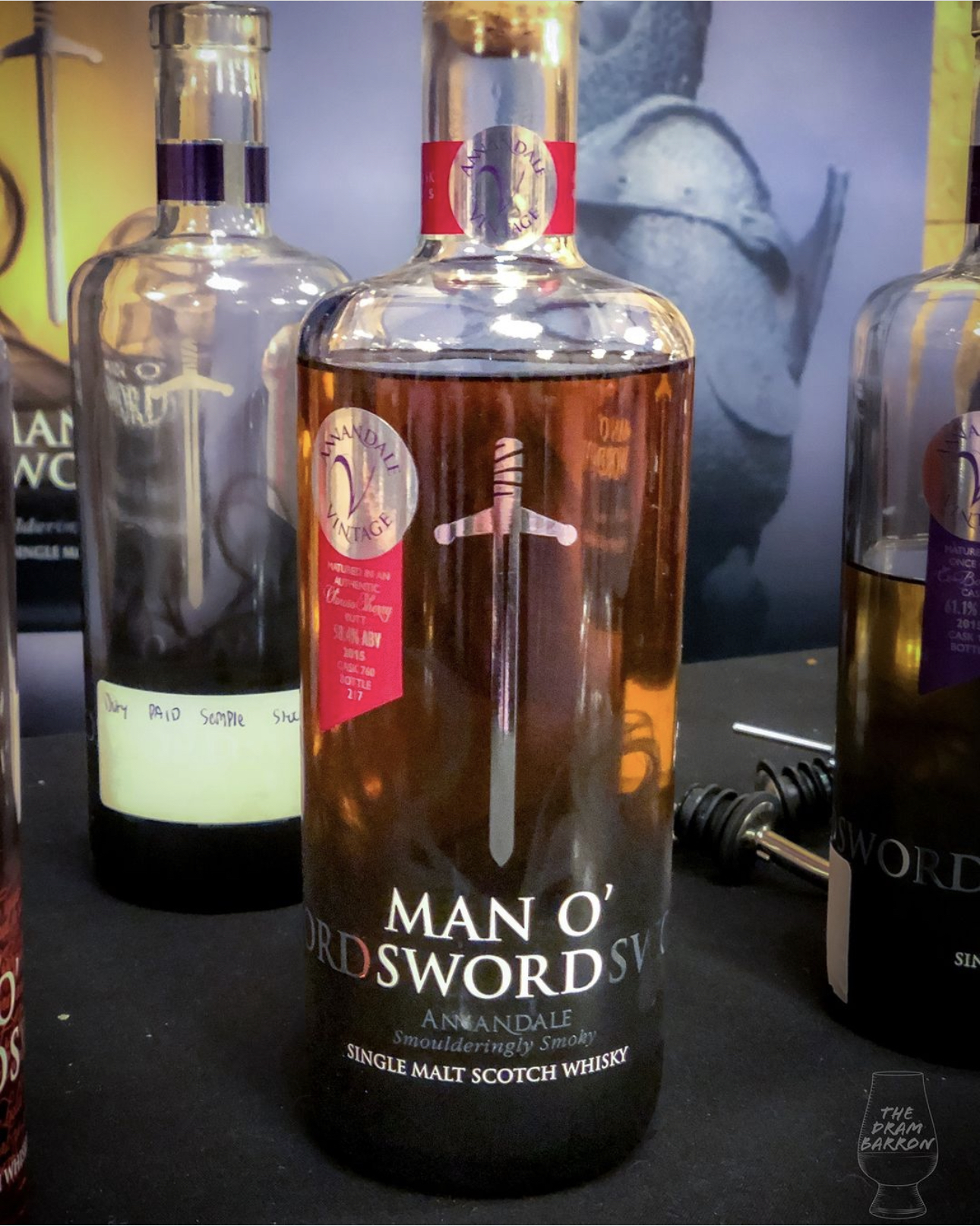 Annandale – Man O’Sword Oloroso Sherry Butt 2015 Whisky 58.4%&nbsp;abv