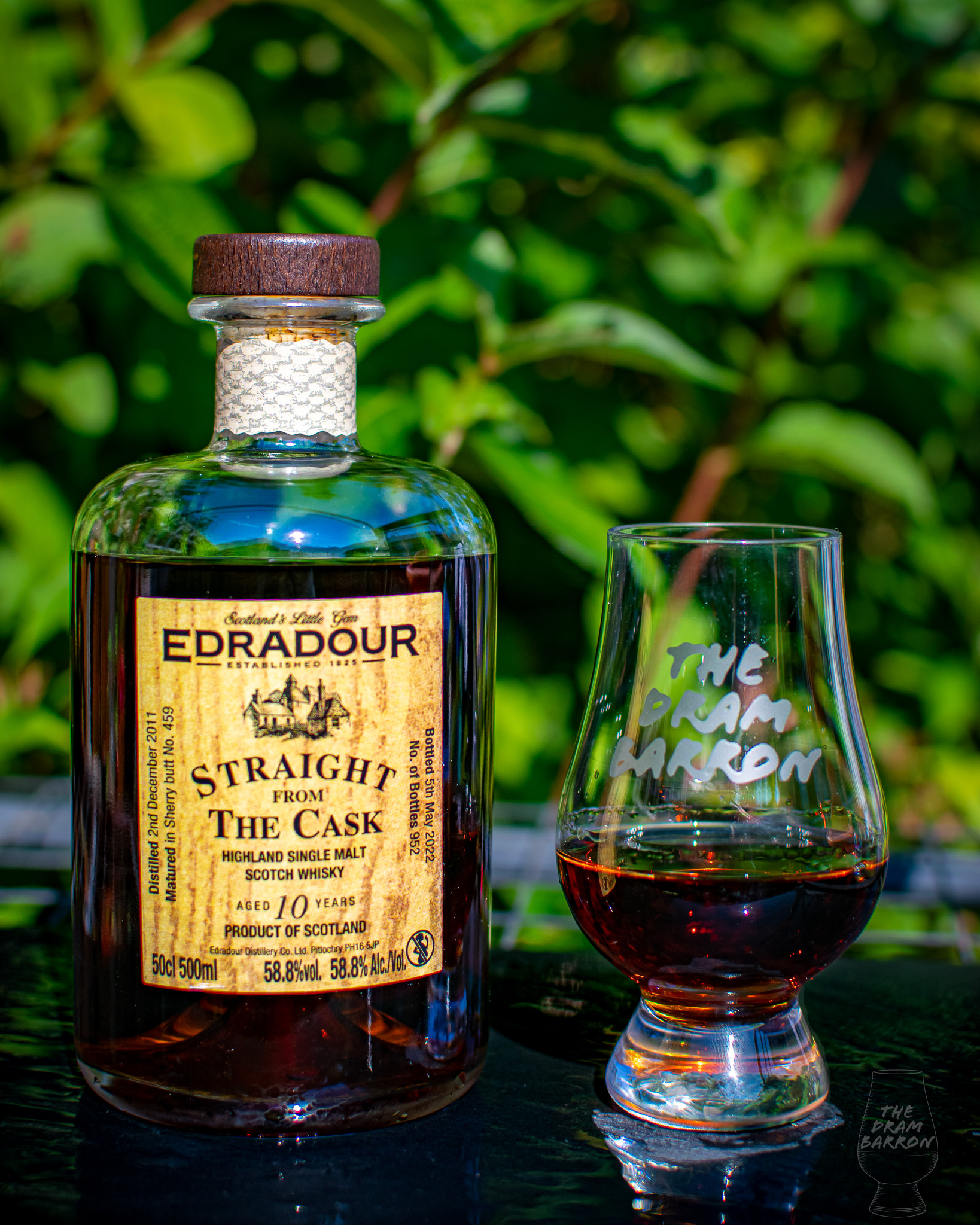 Edradour 10 year old 2011 – Straight From The Cask Whisky 58.8%&nbsp;abv