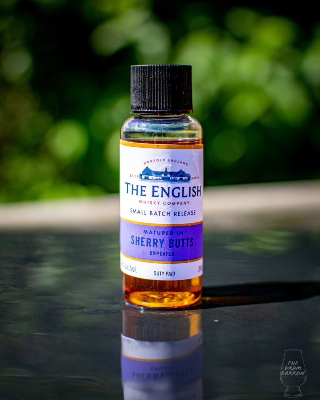 The English Sherry Butts Unpeated 46% abv