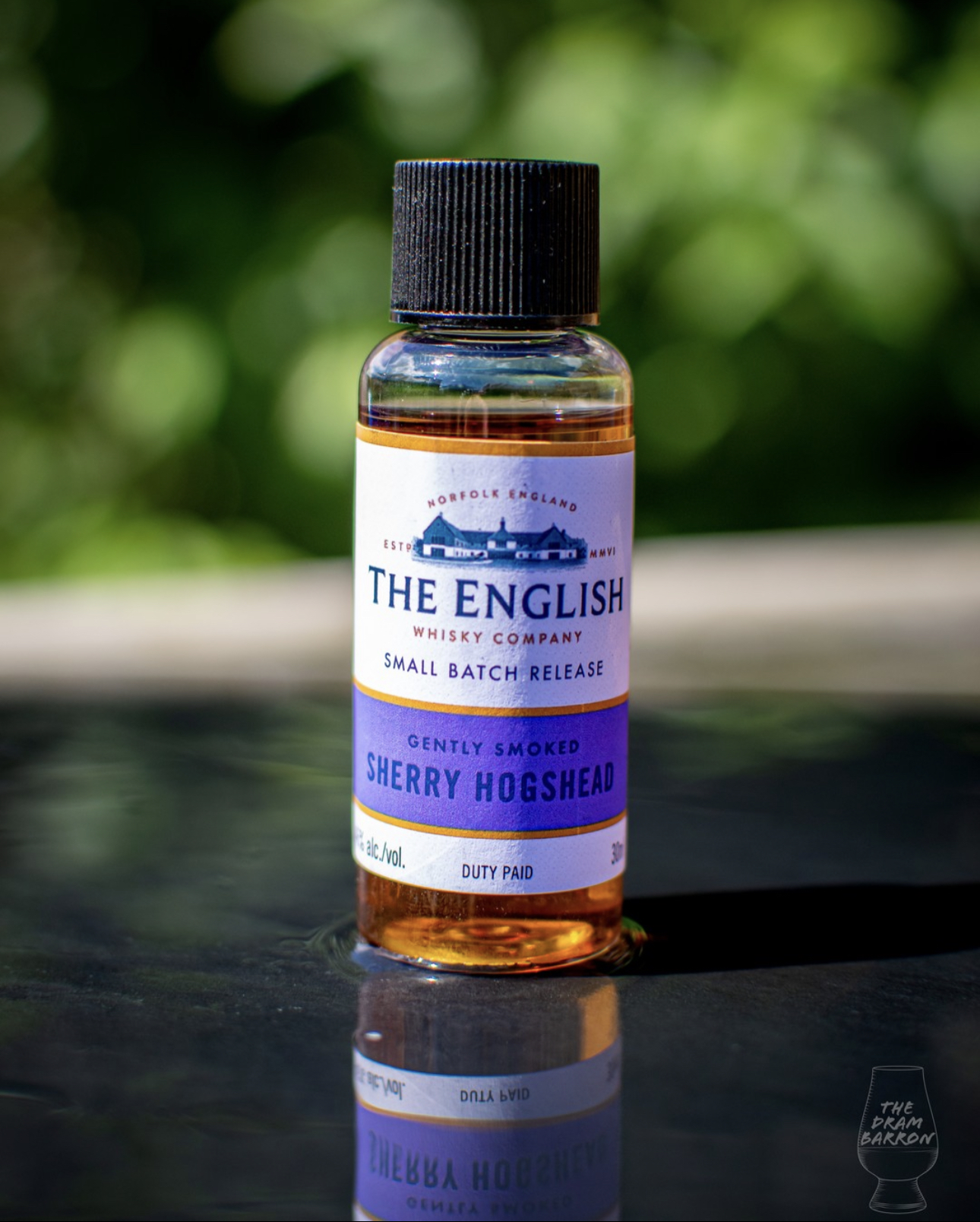 The English Small Batch Release Sherry Hogshead Gently Smoked 46%&nbsp;abv
