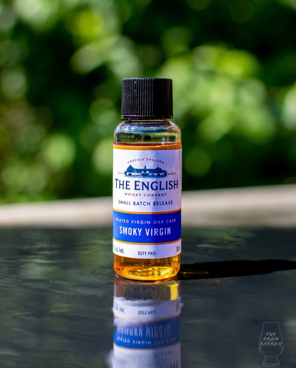 The English Small Batch Release Smoky Virgin 46% abv