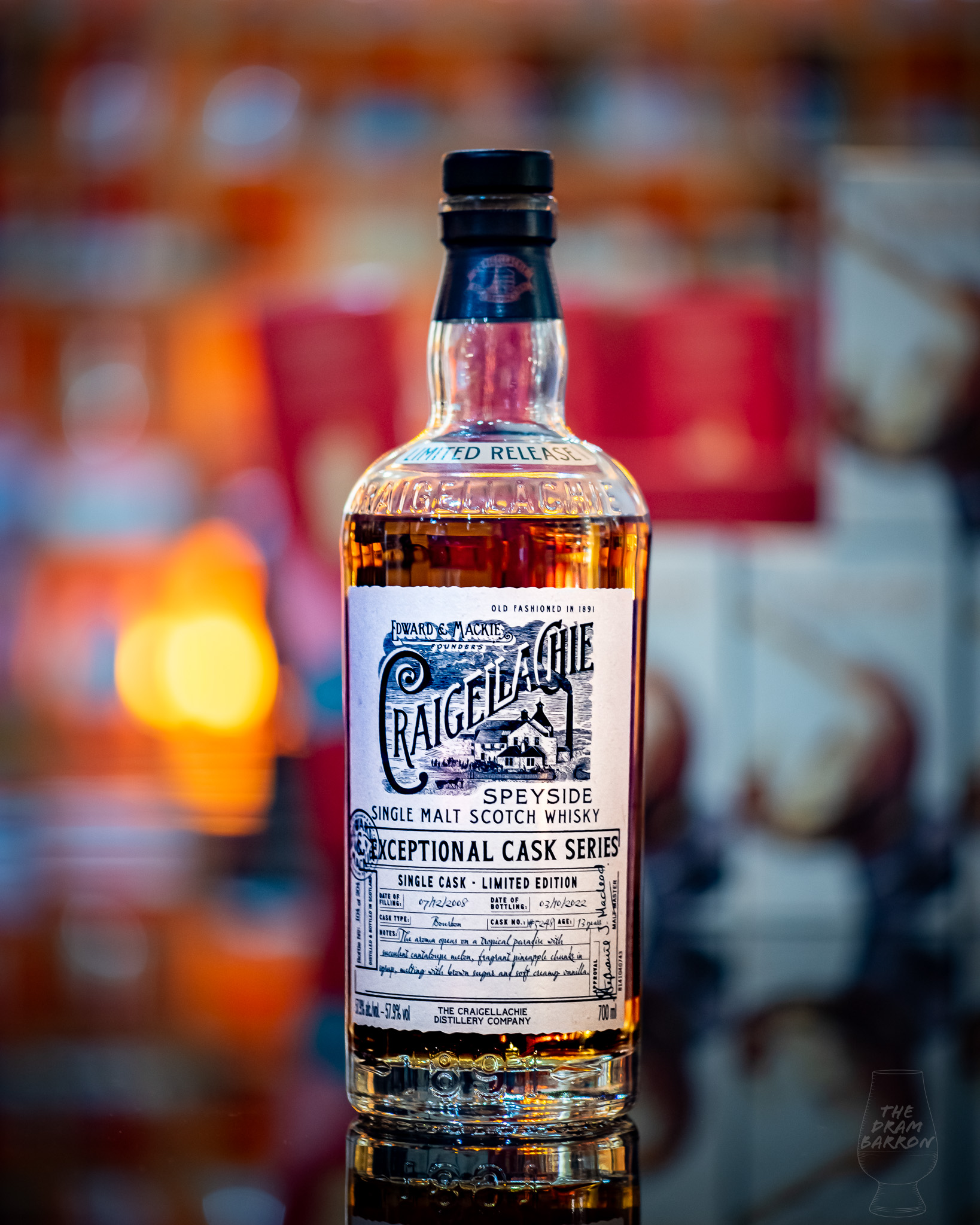 Craigellachie 13 Year Old Exceptional Cask Series Whisky Shop Exclusive 57.9%&nbsp;abv