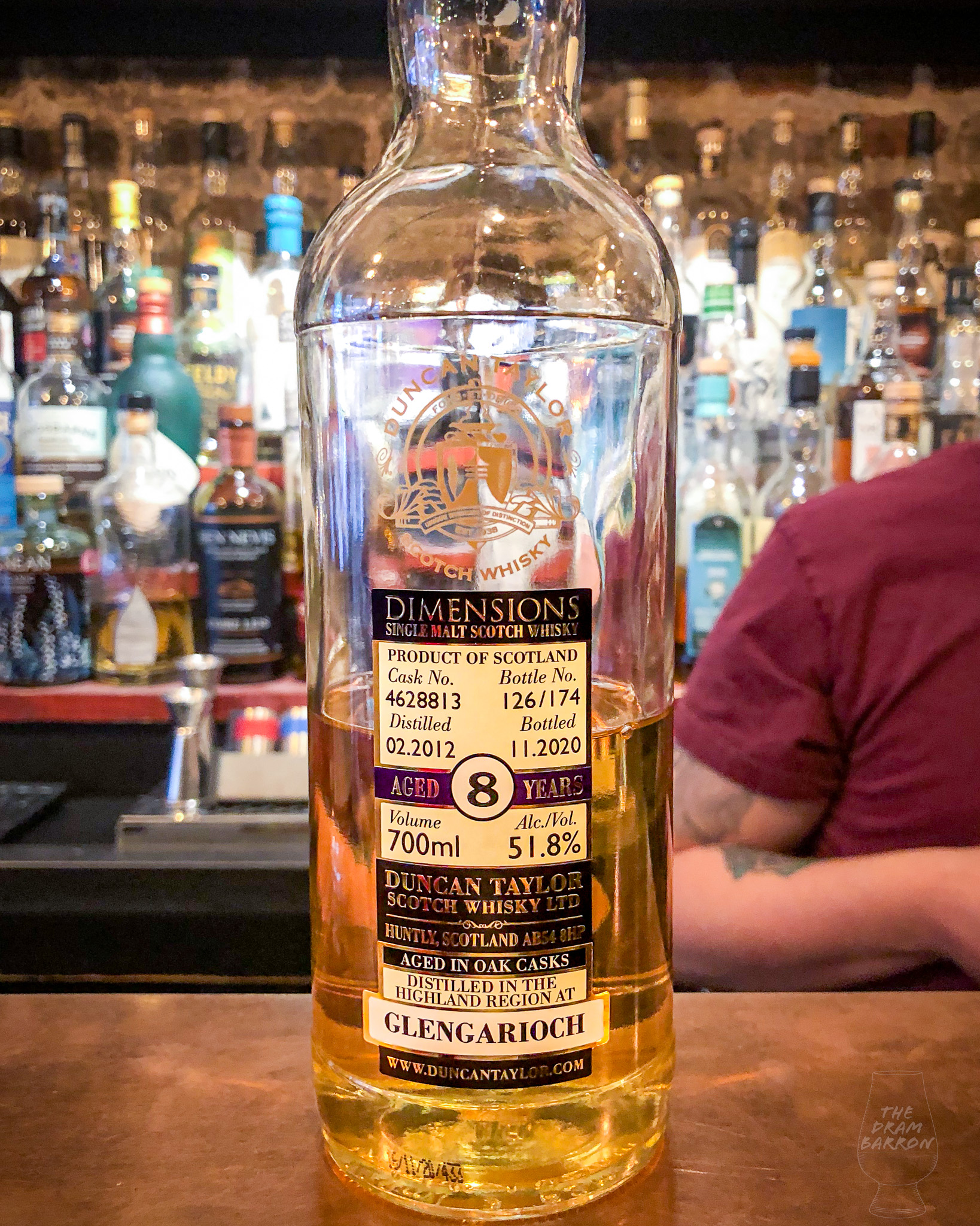 Glen Garioch 8 Year Old – Duncan Taylor Whisky 51.8%&nbsp;abv