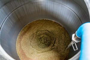 Wold Top Brewery Vat inside