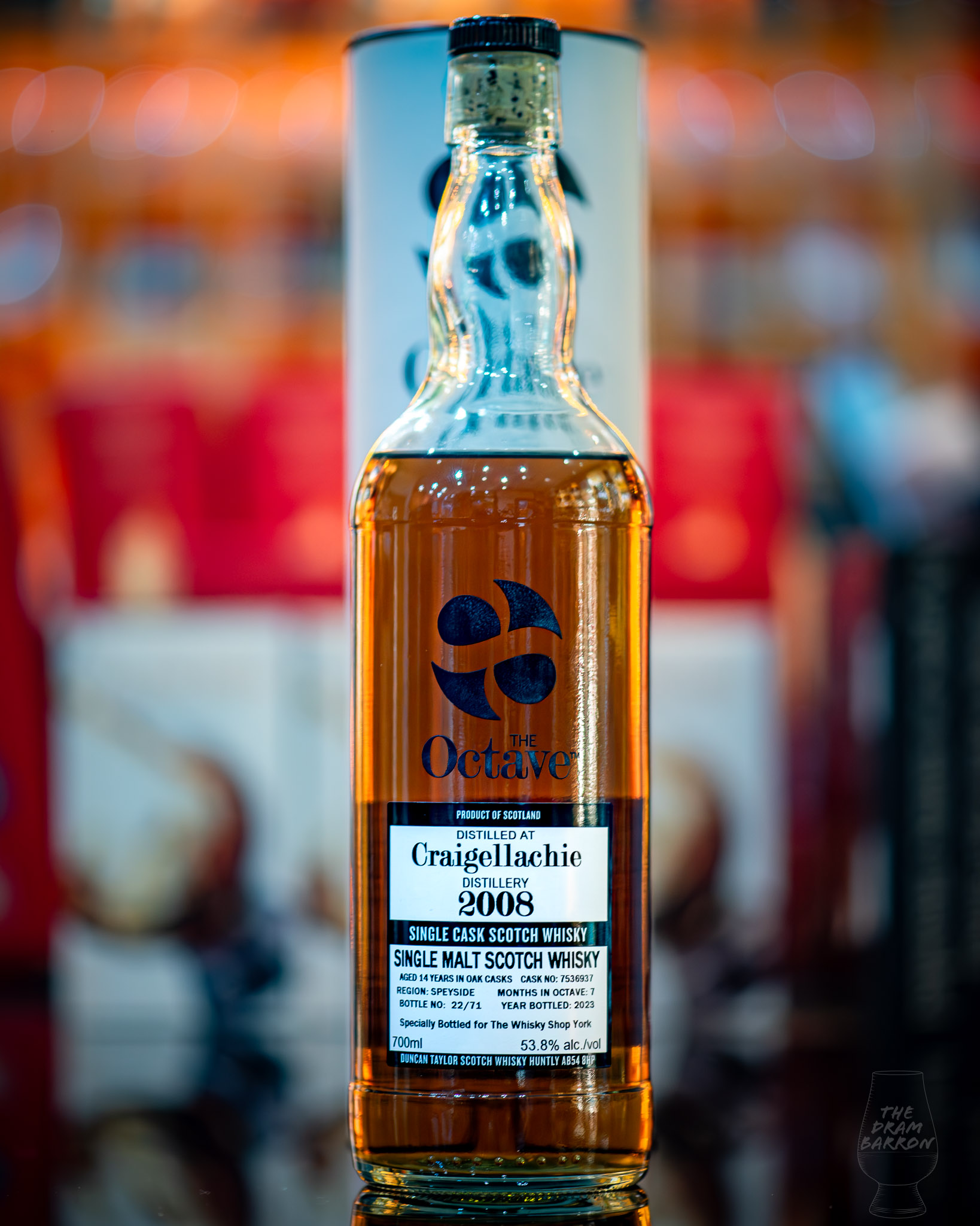 Craigellachie 2008 14 Year Old The Octave Duncan Taylor Whisky Shop Exclusive Whisky 53.8%&nbsp;abv