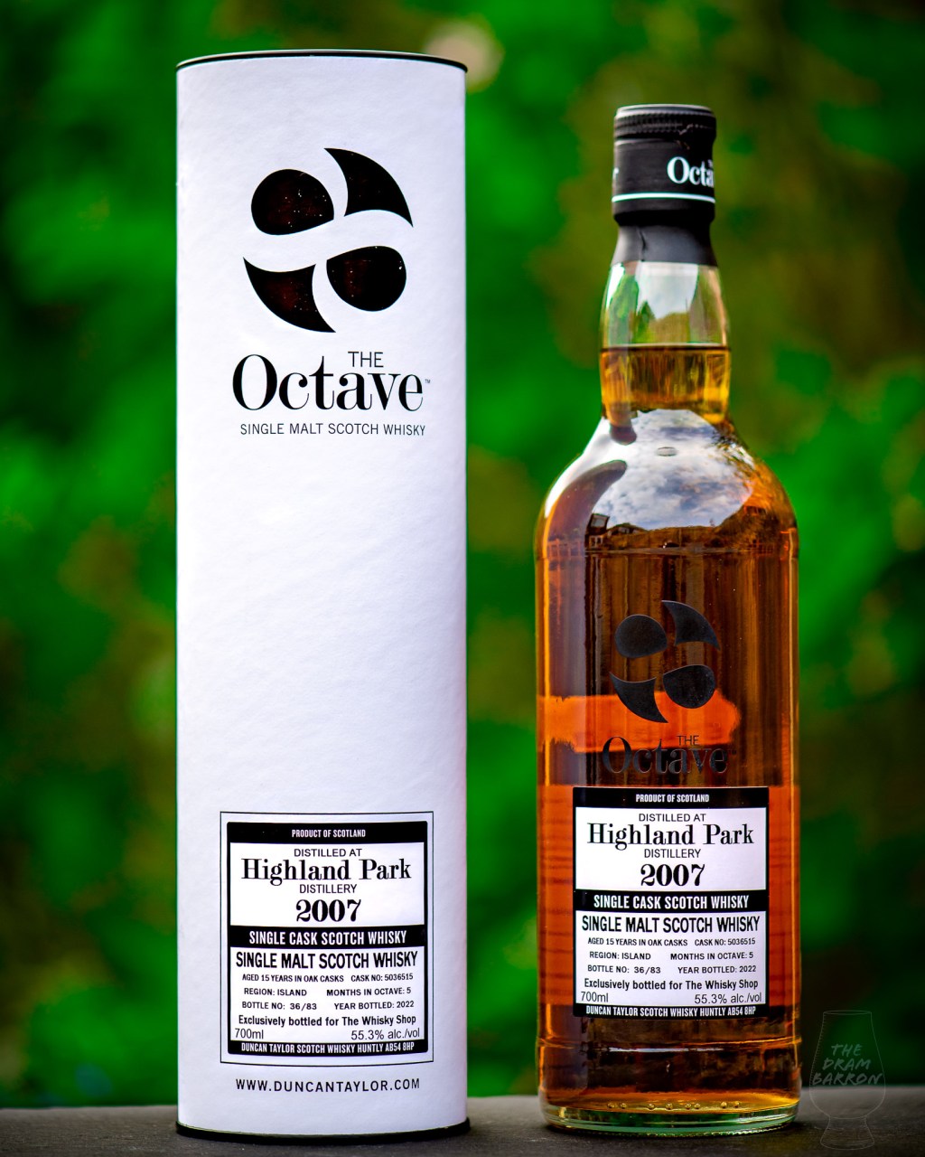 Highland Park 15 Year Old 2007 Whisky Shop Exclusive – The Octave Duncan Taylor Whisky 55.3%&nbsp;abv