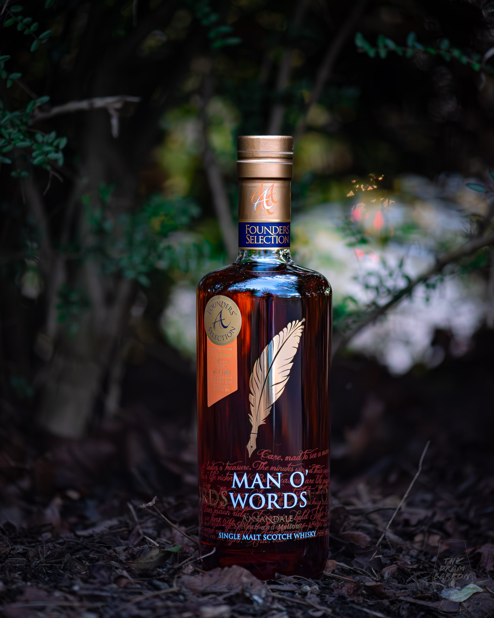 Annandale Man O’Words Vintage 2017 Sherry Cask (cask 1026) Whisky 61.2%&nbsp;abv