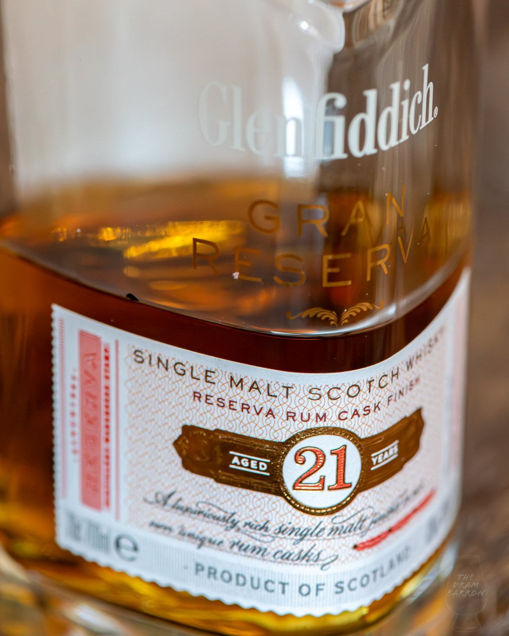 Picture of Glenfiddich 21 Year Old Gran Reserva Whisky