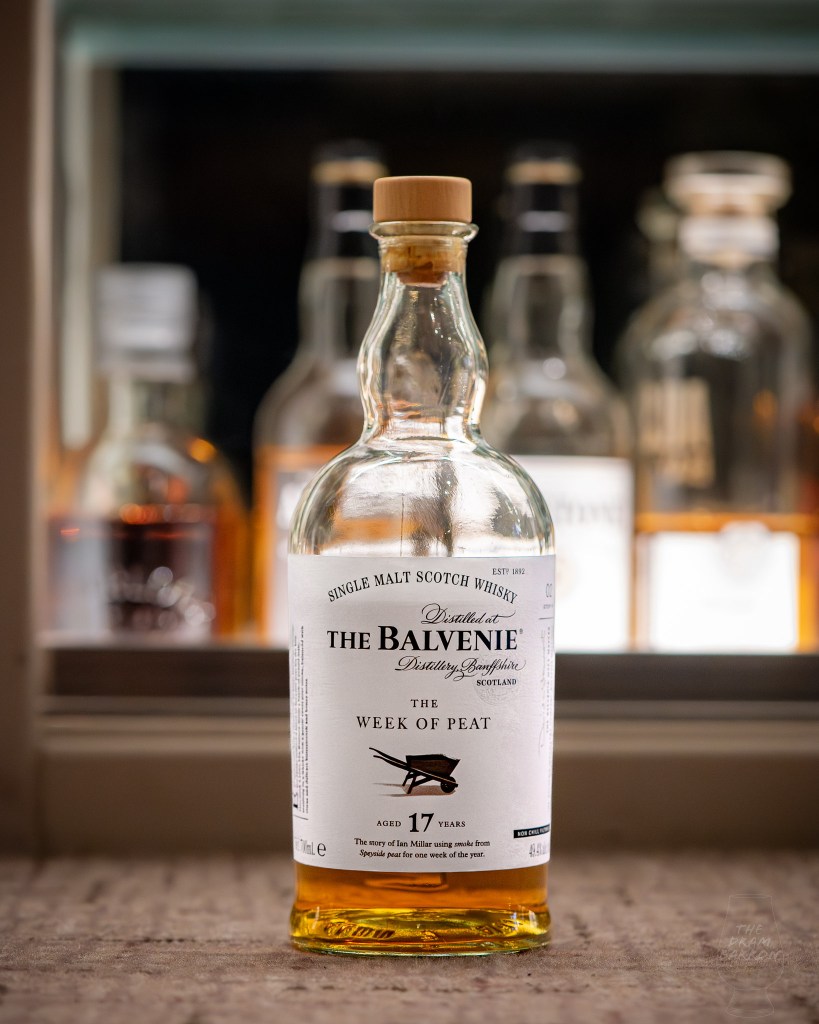 Picture of The Balvenie 17 Year Old The Week of Peat on floor