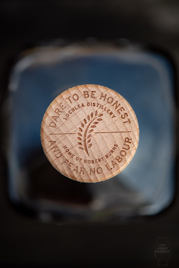 Lochlea 6 Year Old Whisky bottle top