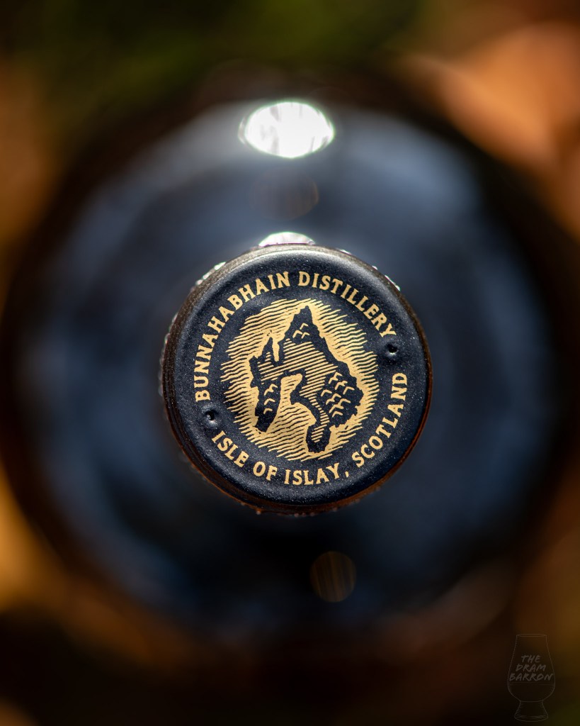 Picture of Bunnahabhain 21 Year Old Cask Strength 2024 Edition Whisky Bottle top cover